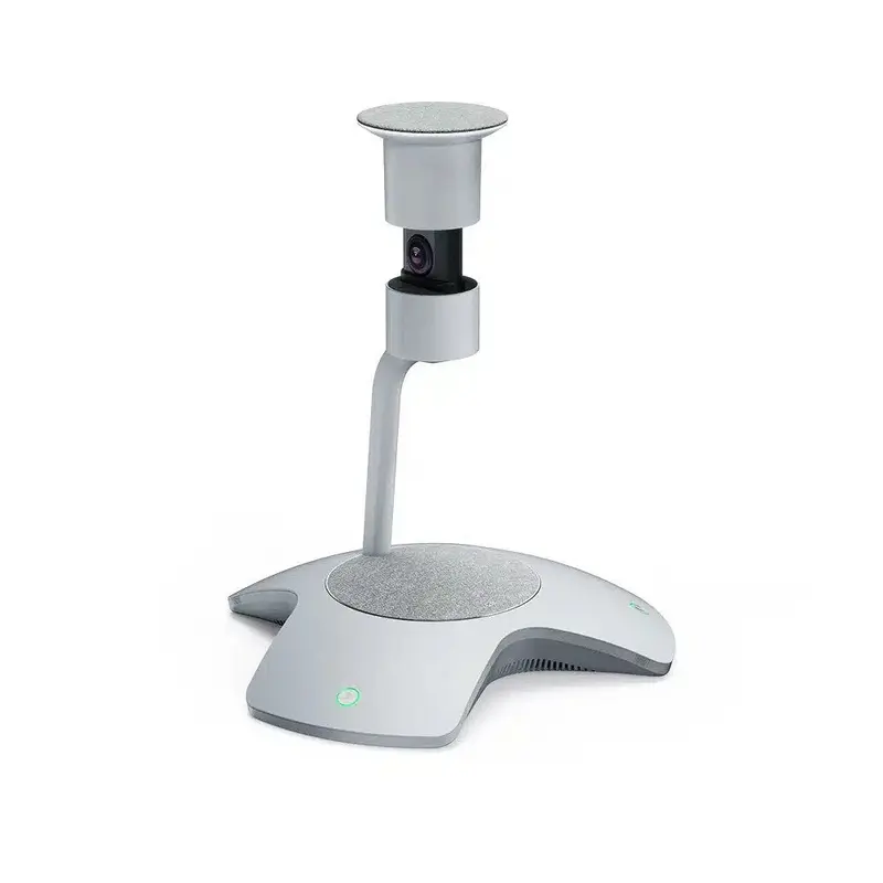 Yealink SmartVision 60, Intelligent 360 All-in-One Video Conferencing Camera for Small-to-Medium Microsoft Teams Rooms, Speaker, No Hidden Attendees