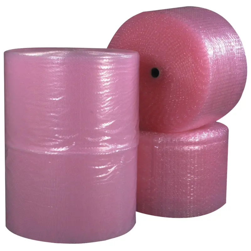 1/2" x 48" x 250' Perforated Anti-Static Air Bubble Roll (BW1248ASP) Each