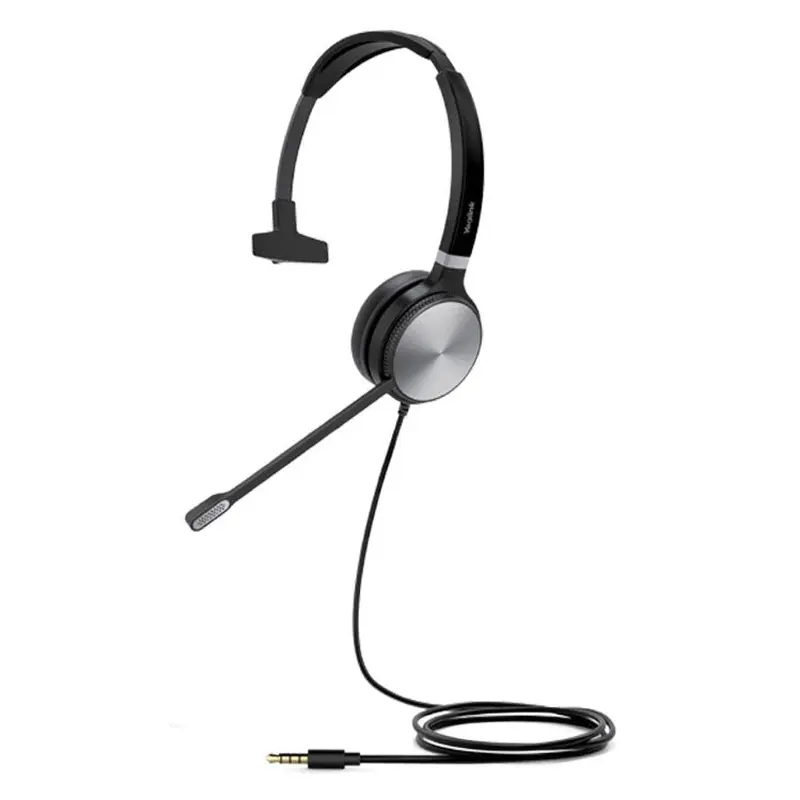 Yealink UHM361 Premium Wideband 3.5mm Mono Headset, For Yealink IP Phones, Controller Not Included, Unified Communication, High-Quality Audio