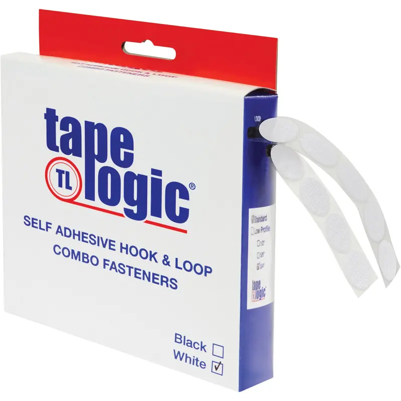1/2" White Dots Tape Logic Combo Pack (HLT181) Case Of 200
