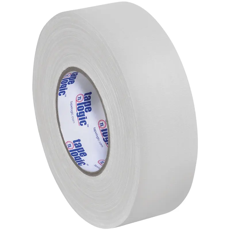 1" x 60 yds. White Tape Logic 11 Mil Gaffers Tape (T98618W) Case Of 48