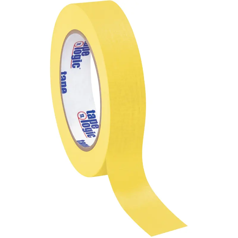 1" x 60 yds. Yellow (12 Pack) TAPE LOGIC Masking Tape (T93500312PKY) Case Of 12