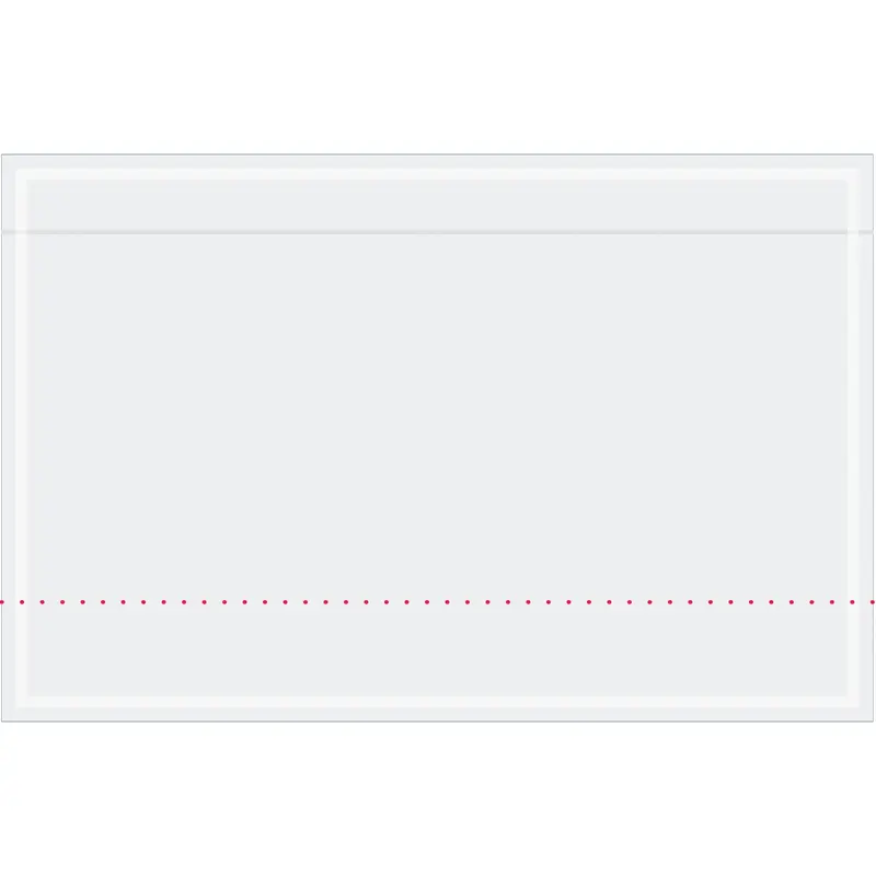 10 3/4 x 6 3/4" "Clear Face" Document Envelopes (PL70) Case Of 500