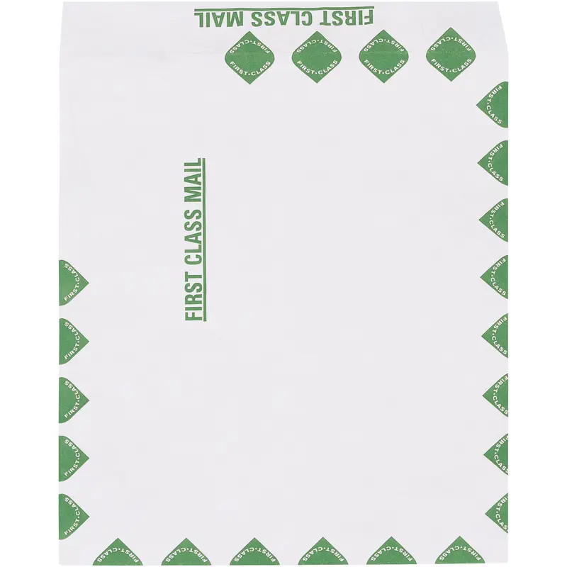 10 x 13" First Class Flat Tyvek Envelopes (TYF1013FC) Case Of 100