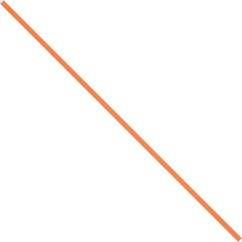 10 x 5/32" Orange Paper Twist Ties (PBT10O) Case Of 2000