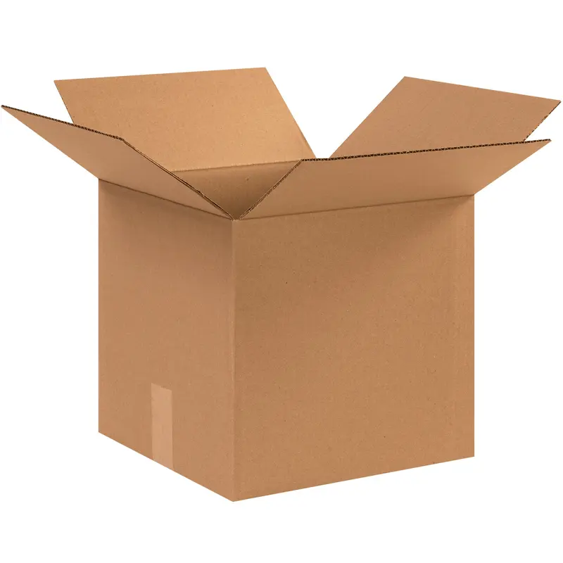 12 1/2 x 12 1/2 x 12" Corrugated Boxes (121212R) Bundle Of 25