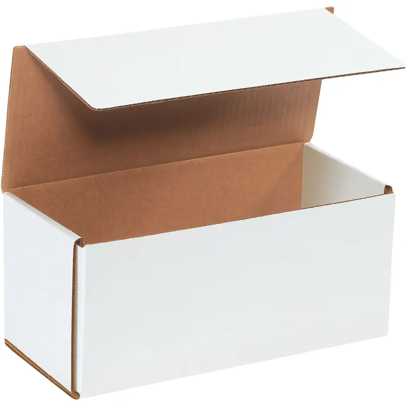 11 x 5 x 5" White Corrugated Mailers (M1155) Bundle Of 50