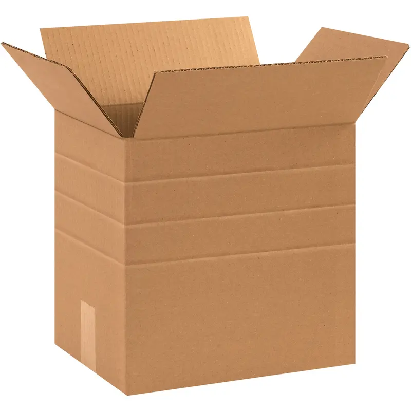 12 1/4 x 9 1/4 x 12" Multi-Depth Corrugated Boxes (MD12912) Bundle Of 25
