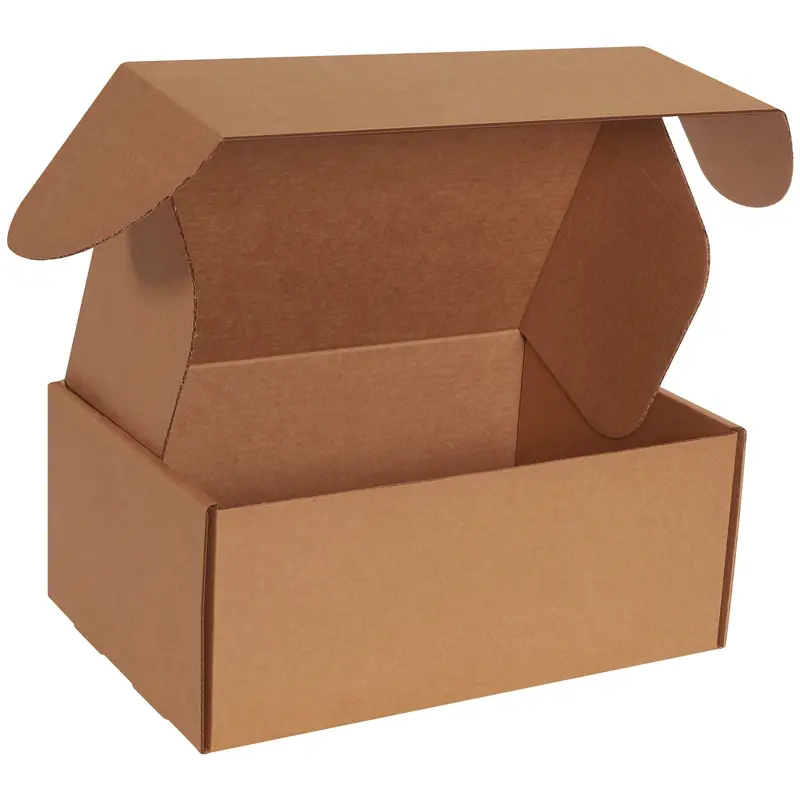 12 1/8 x 9 1/4 x 5" Kraft Deluxe Literature Mailer (MFL1295K) Bundle Of 50