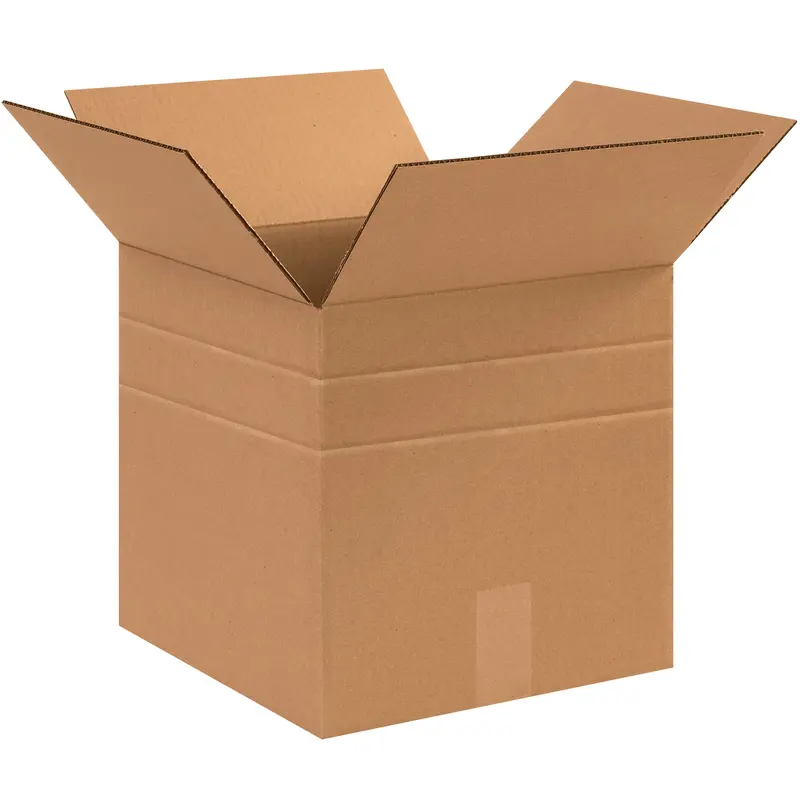 12 x 12 x 12" Multi-Depth Corrugated Boxes (MD121212) Bundle Of 25