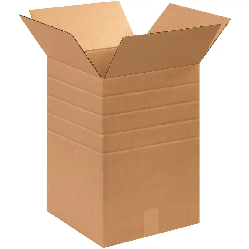 12 x 12 x 18" Multi-Depth Corrugated Boxes (MD121218) Bundle Of 25