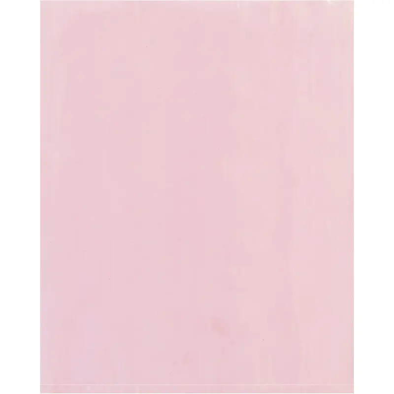 8 x 10" - 6 Mil Anti-Static Flat Poly Bags (PBAS8295) Case Of 1000