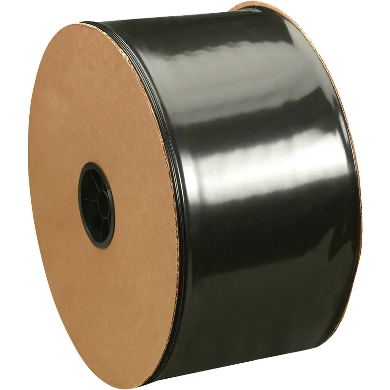 8" x 725' - 6 Mil Black Poly Tubing (PT0806B) Roll Of 1