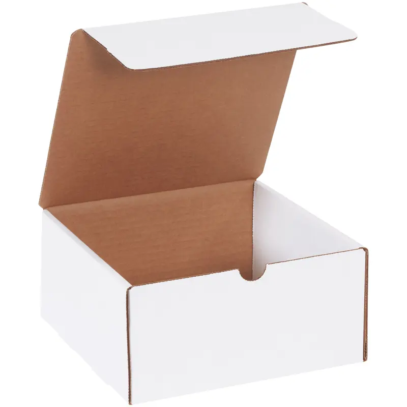 8 x 8 x 4" White Literature Mailers (ML884) Bundle Of 50