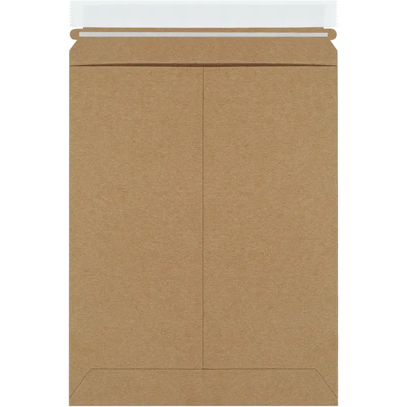 9 x 11 1/2" Kraft Self-Seal Stayflats Plus Mailers (RM2K) Case Of 100