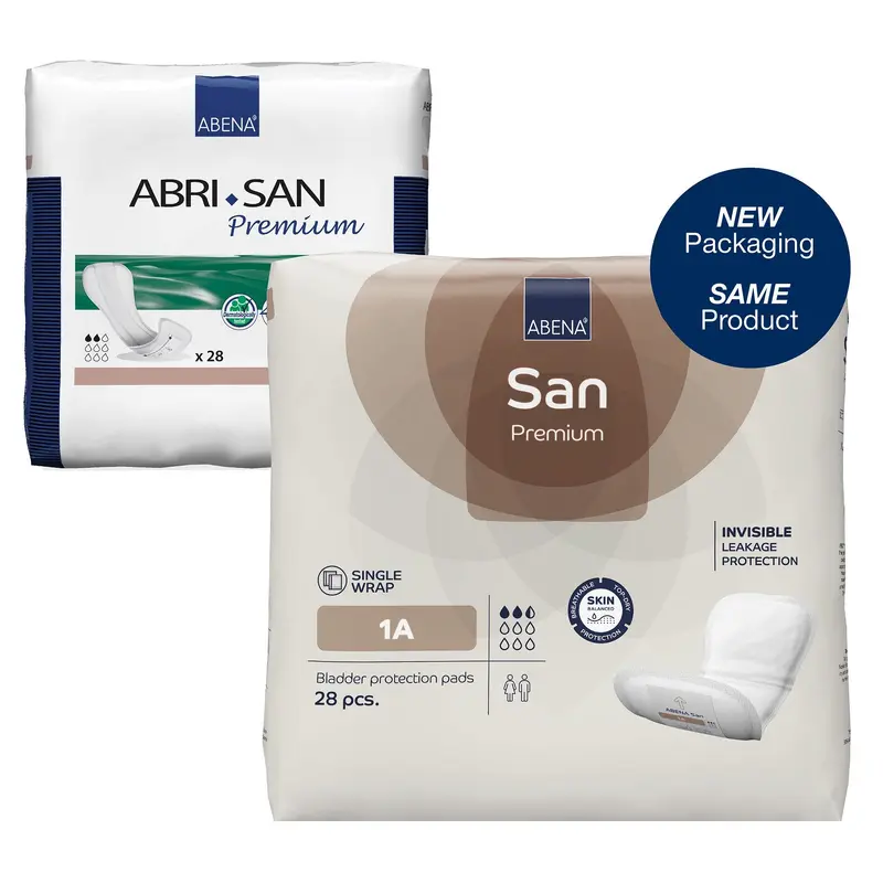 Abri-San Premium Bladder Control Pad 11 Inch Length Light Absorbency Fluff / Polymer Core Level 1A (938077_BG) 28/BG
