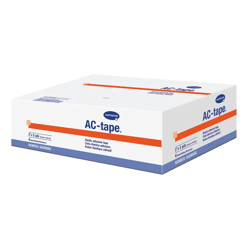 AC-tape Athletic Tape Tan 2 Inch X 5 Yard Cotton NonSterile (447797_BX) 6/BX