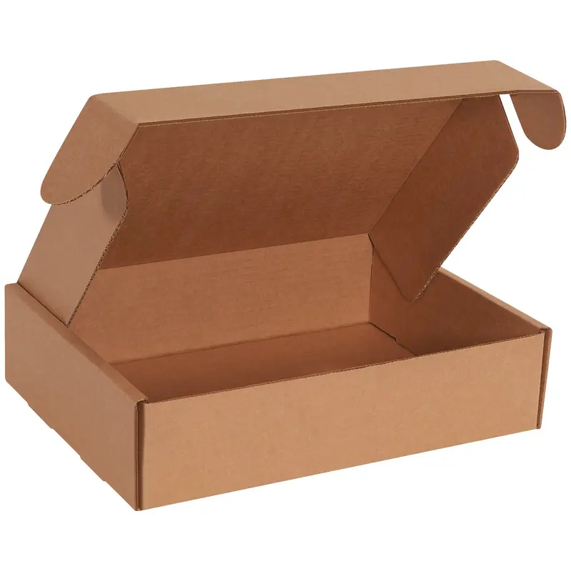 9 x 6 1/4 x 3" Kraft Deluxe Literature Mailer (MFL963K) Bundle Of 50