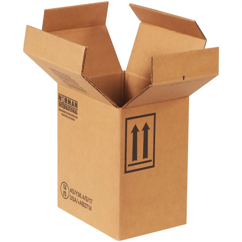 9 x 6 11/16 x 10 1/4" 2 - 1 Gallon F-Style Boxes (HAZ1022) Bundle Of 20