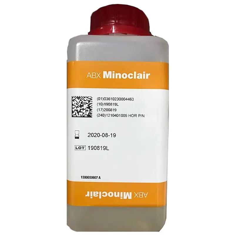ABX Pentra Minoclair Hematology System Reagent Enzymatic Solution For ABX Micros 45 / 60 Analyzers (702523_EA) 1/EA