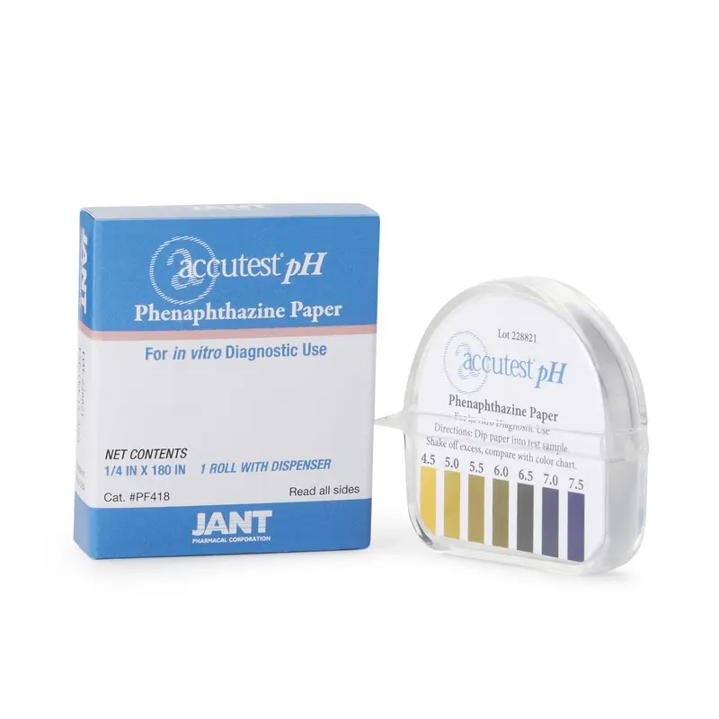 Accutest Nitrazine Indicator Paper in Dispenser 4.5 to 7.5 (1236573_BX) 10/BX