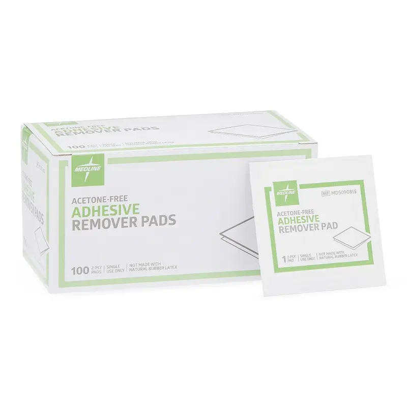 Adhesive Remover Pads, 100/BX (MDS090855H) Box of 100