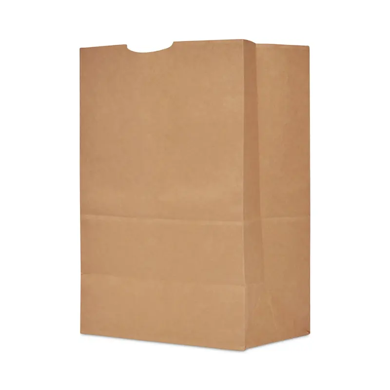 AJM Packaging Corporation Grocery Bag, 19.5" x 12" x 17", Brown, 400/Bundle (BAGSK1680) 1 Bundle