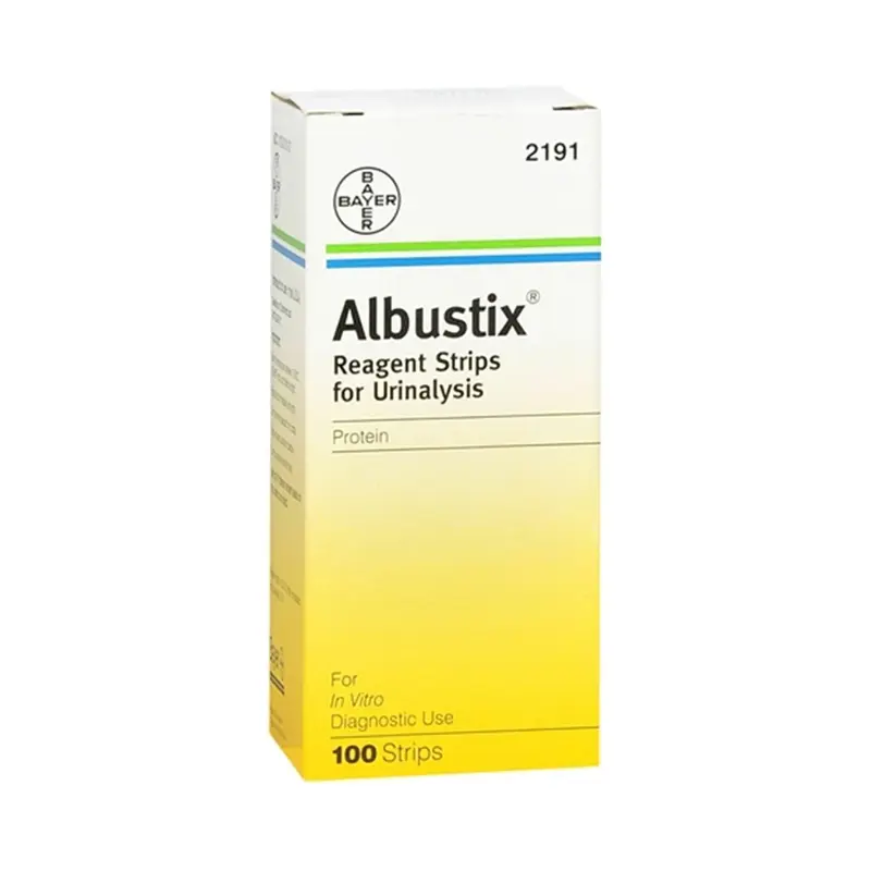 Albustix Urinalysis Reagent Protein 100 Tests (11039_EA) 1/EA