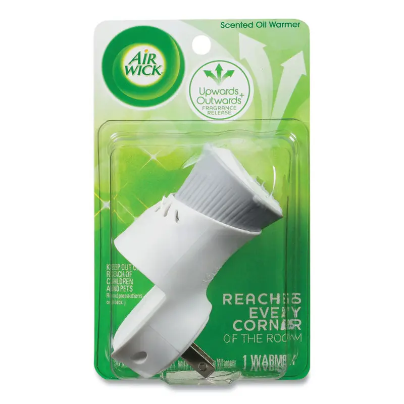 Air Wick Scented Oil Warmer, 1.75" x 2.69" x 3.63", White/Gray, 6/Carton (RAC78046) Case of 6