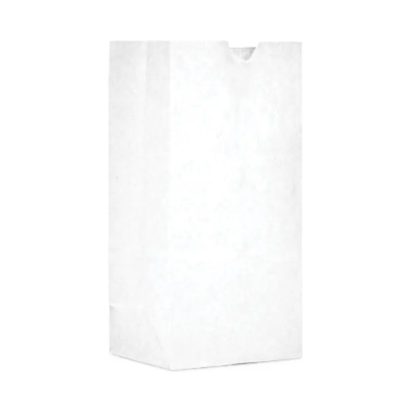 AJM Packaging Corporation Grocery Bag, 7" x 10.5", White, 500/Carton (BAGGW1500) Case of 500