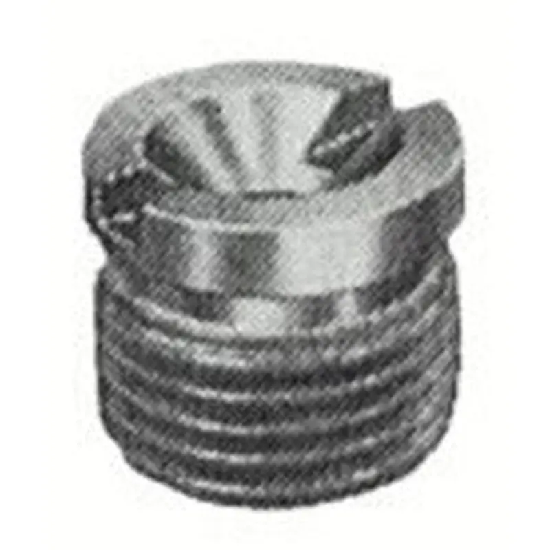Alemite Flush Fittings, Straight, 23/64 in, Male/Female, 1/8 in (NPTF) (025-1815) Each