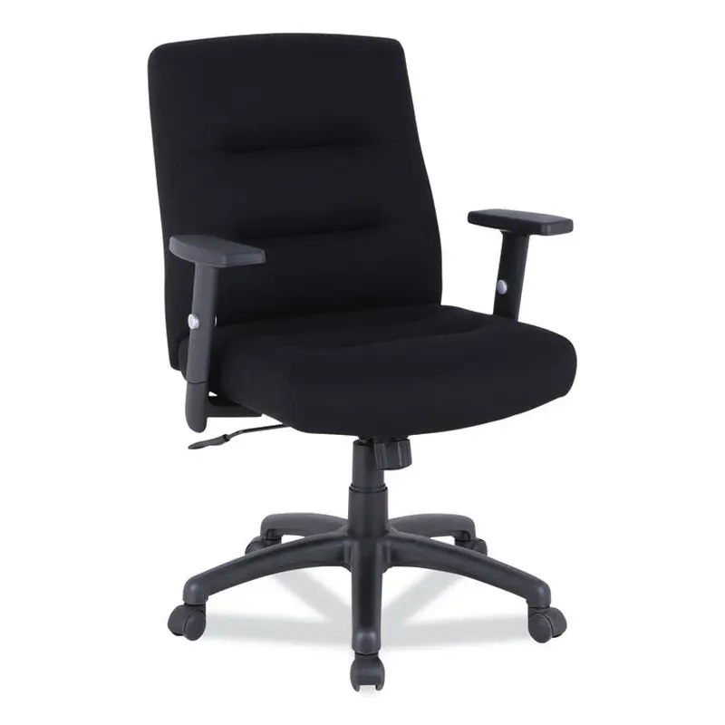 Alera Alera Kesson Series Petite Office Chair, Supports Up to 300 lb, 17.71" to 21.65" Seat Height, Black (ALEKS4010) Each