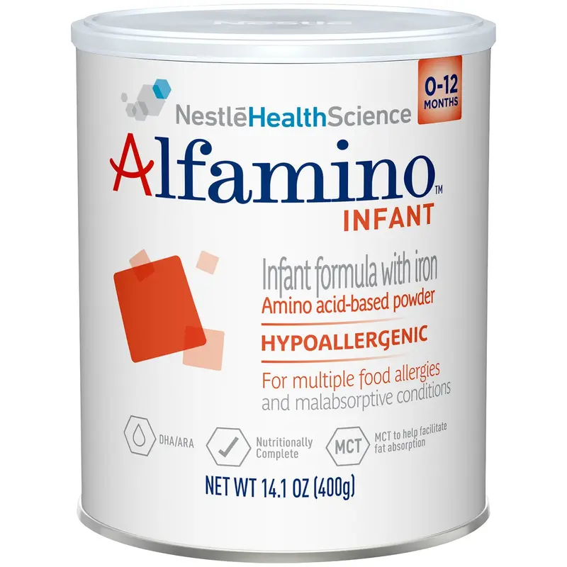 Alfamino Infant Formula Unflavored 14.1 oz. Can Powder Amino Acid Food Allergies (984025_CS) 6/CS