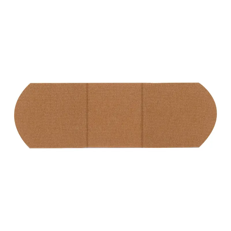 American White Cross Adhesive Strip 1 X 3 Inch Fabric Rectangle Tan Sterile (192424_BX) 100/BX