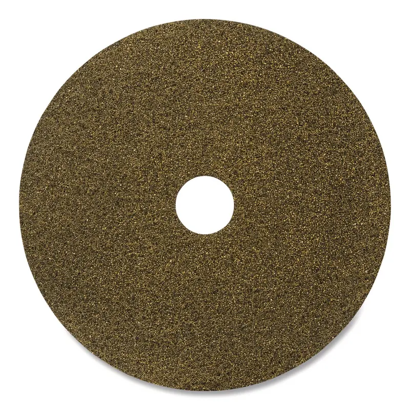 Americo Black Diamond 1500 Grit Diamond Pad, 20" Diameter, Black/Yellow, 2/Carton (AM7442320) Case of 2