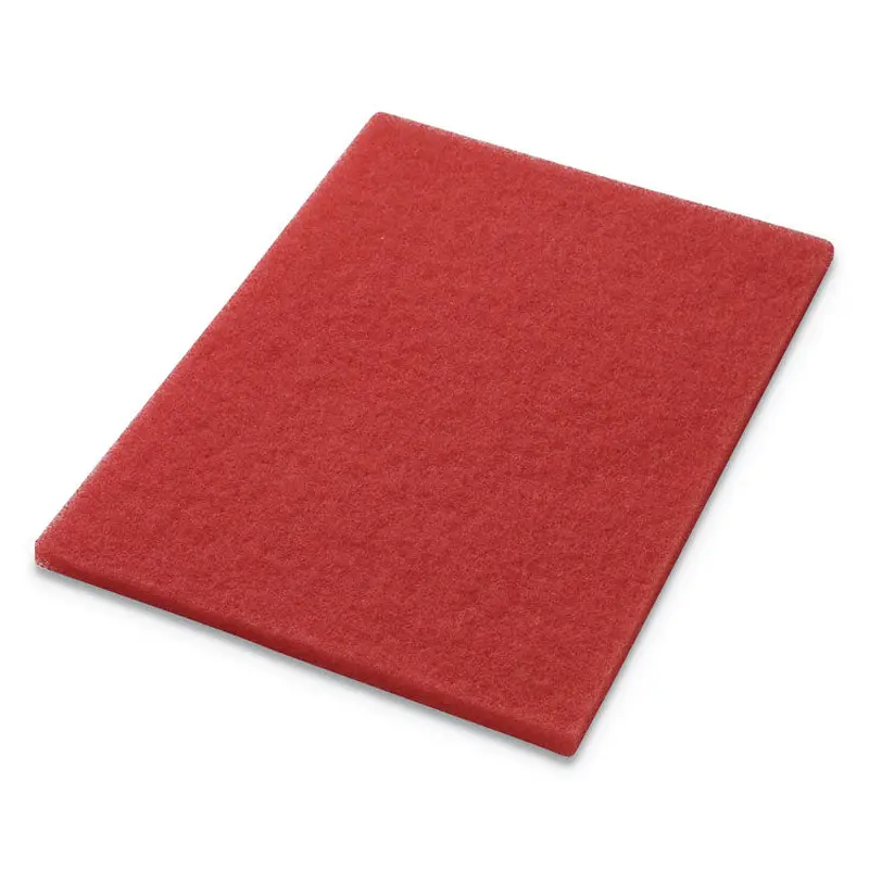 Americo Buffing Pads, 28 x 14, Red, 5/Carton (AMF40441428) Case of 5