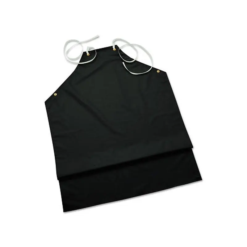 Ansell AlphaTec Neoprene Apron, 45 in x 35 in, Nylon, Black (012-56-402) Each