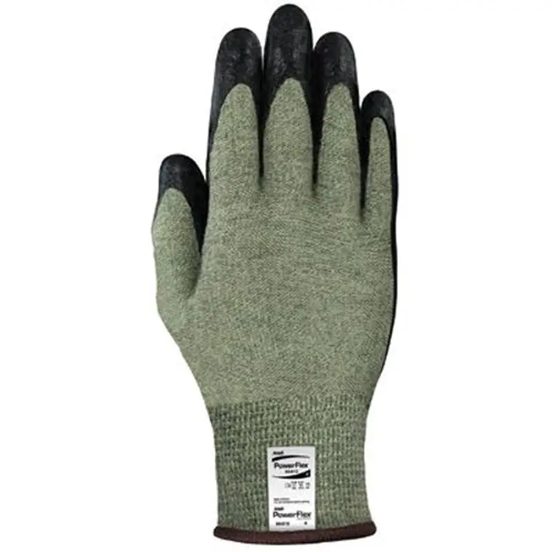 Ansell ActivArmr 80-813 Cut Resistant Gloves, Size 10, Black (012-80-813-10) 12 Pairs