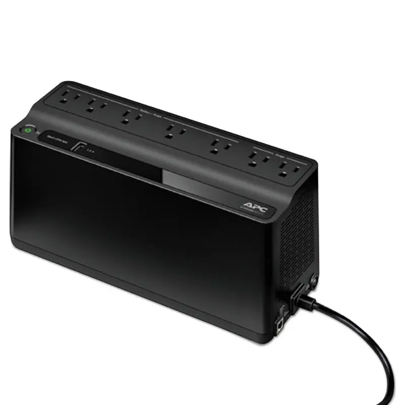 APC Back-UPS 600 VA Battery Backup System, 7 Outlets, 120 VA, 490 J (APWBE600M1) Each