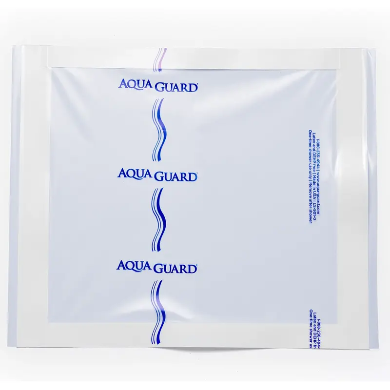 AquaGuard Shower Sheet IV Site Barrier Protector 10 X 12 Inch NonSterile (1138880_EA) 1/EA