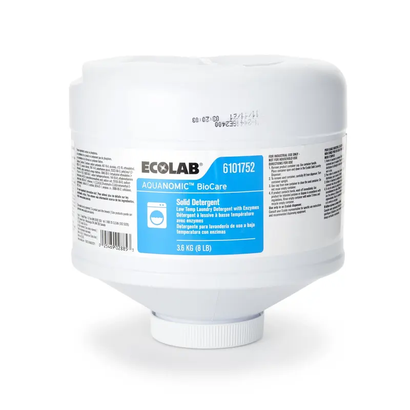 Aquanomic BioCare Laundry Detergent 8 lbs. Bottle Capsule Scented (1095279_CS) 4/CS