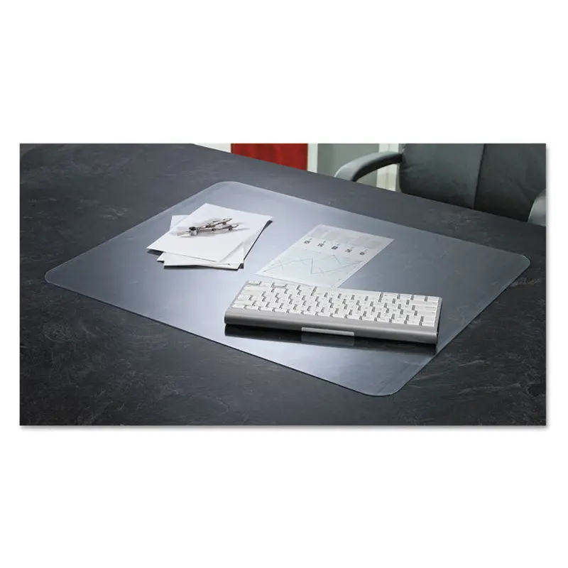 Artistic KrystalView Desk Pad with Antimicrobial Protection. Matte Finish, 17 x 12, Clear (AOP60740MS) Each