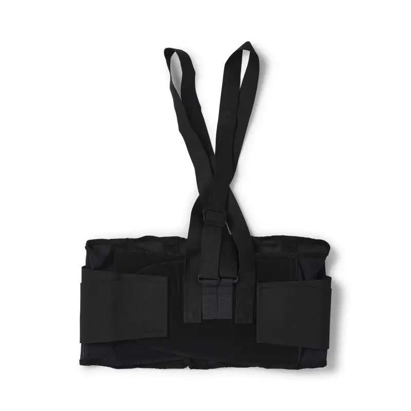 Back Support with Suspenders, Black, Size XL for 38"-42" Waist, 1 EA (NON11351XL) Each