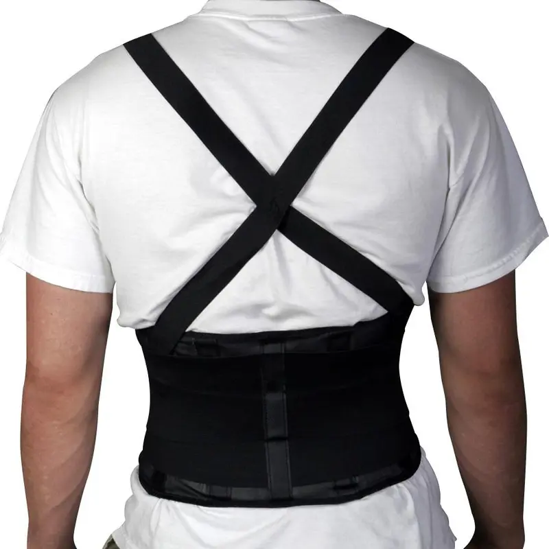 Back Support with Suspenders, Black, Size XS for up to 25" Waist, 1 EA (NON11351XS) Each