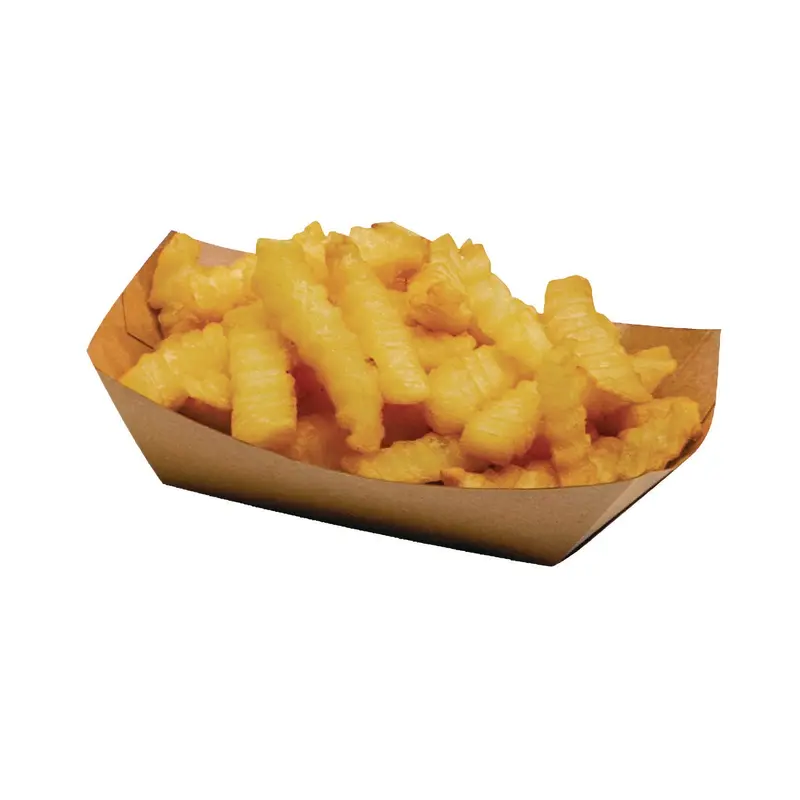 Bagcraft ToGo EcoCraft Food Tray, 1 lb Capacity, Natural, Paper, 1,000/Carton (BGC300696) Case of 1000