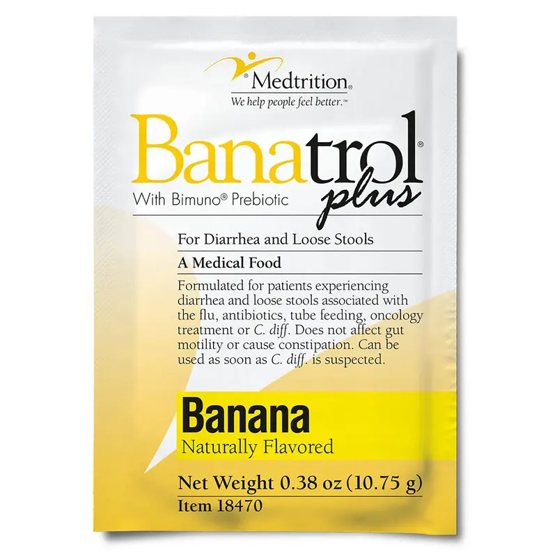 Banatrol Plus Oral Supplement Banana Flavor Powder 11 Gram Individual Packet (709356_CS) 75/CS