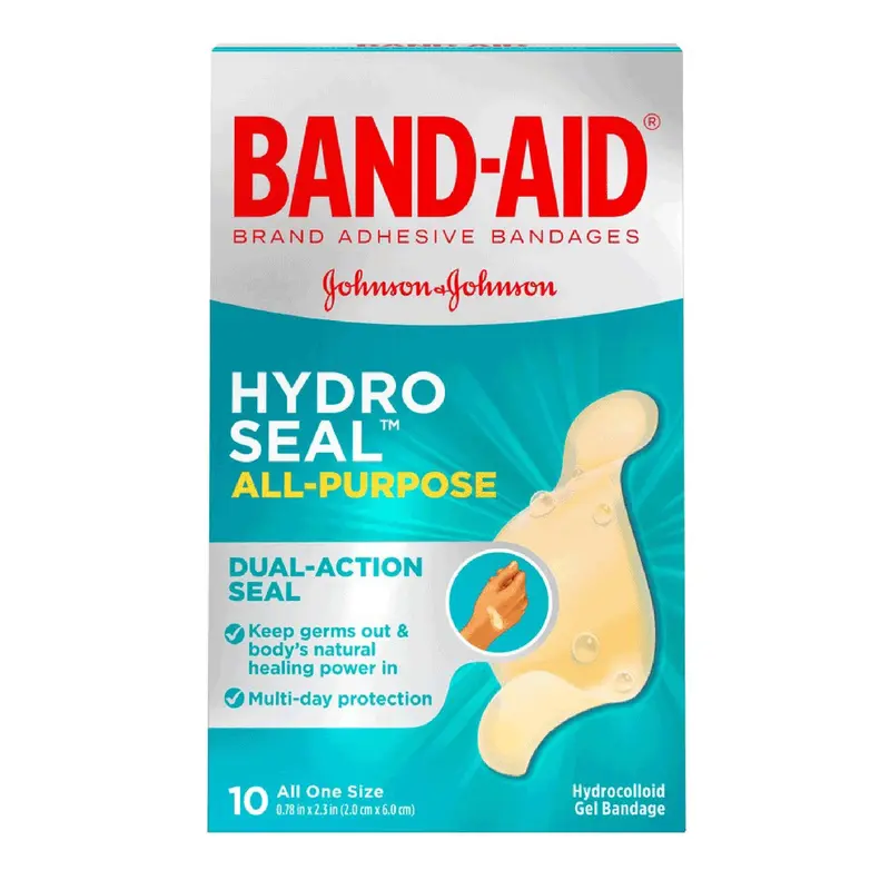 Band-Aid Hydro Seal Waterproof Adhesive Strip 1.1 X 2.1 Inch Hydrocolloid Gel Oval Tan Sterile (1190354_CS) 24/CS