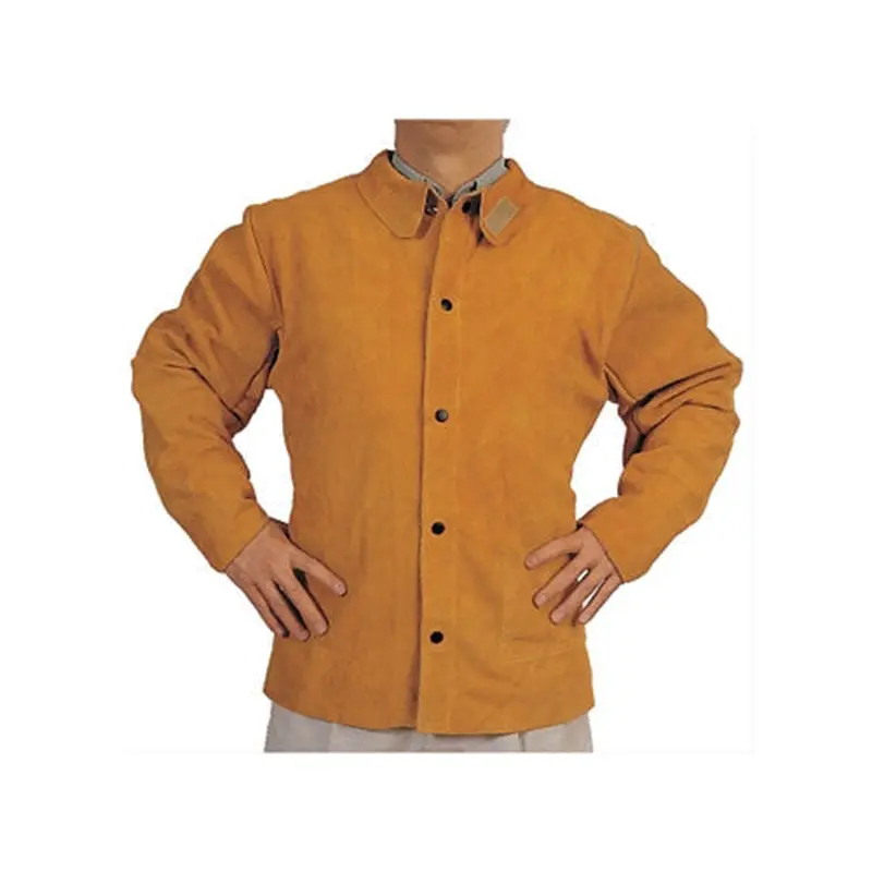 Best Welds Split Cowhide Leather Welding Jacket, X-Large, Golden Brown (902-Q-1-XL) Each