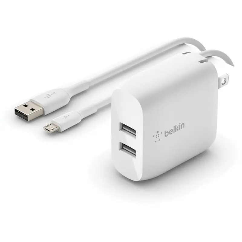 Belkin BOOST↑CHARGE AC Adapter - 1 Pack - 4.80 A Output (BLKWCE002DQ1MWH) Each