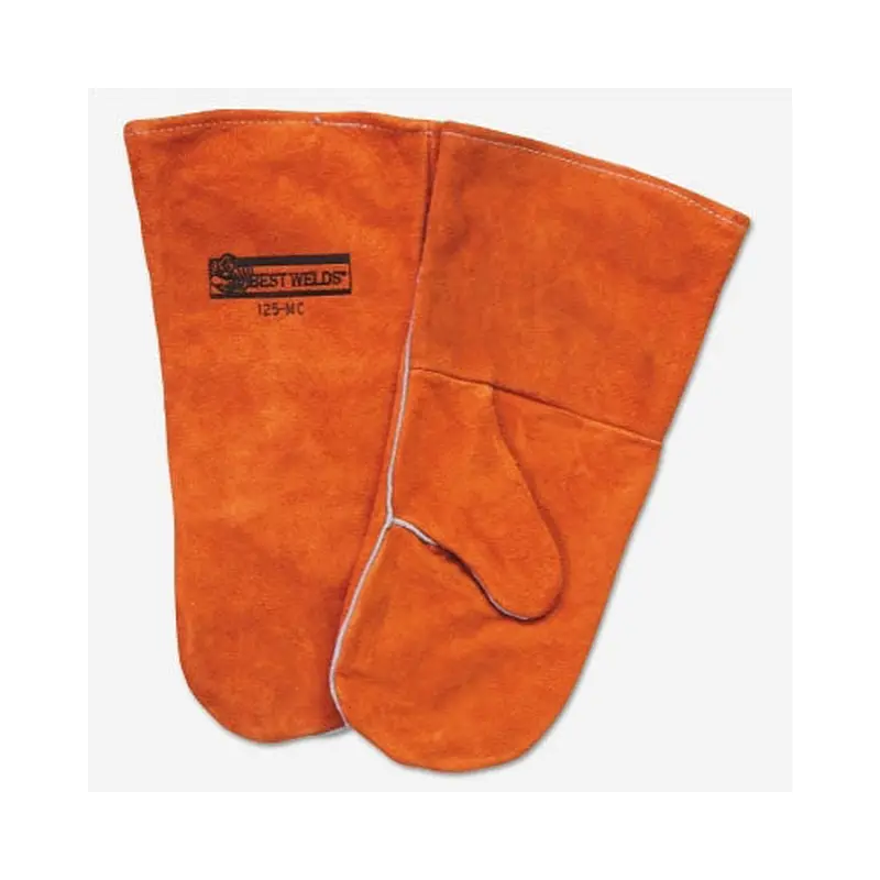 Best Welds Welding Mittens, Side Split Cowhide, Standard Size, Russet (902-125MC) 1 Pair